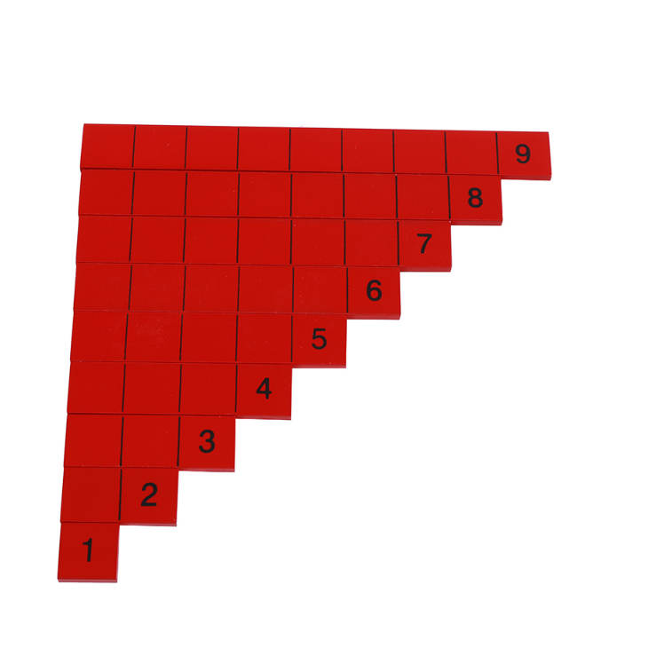 Wholesale Wooden Kids Educational Toys Montessori Learning Toys Subtraction Strip Board For Kids