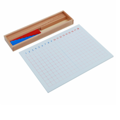Wholesale Wooden Kids Educational Toys Montessori Learning Toys Subtraction Strip Board For Kids