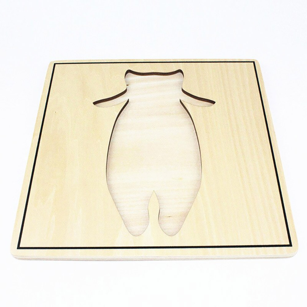 Starlink Wooden Kids Education Baby Montessori Materials Teaching Aids Toys Cicada Puzzle