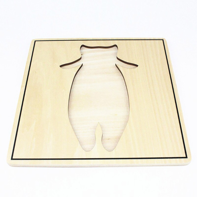 Starlink Wooden Kids Education Baby Montessori Materials Teaching Aids Toys Cicada Puzzle