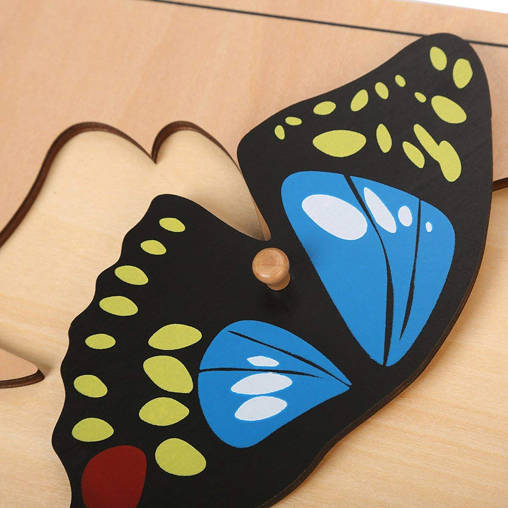 Starlink Montessori Kids Baby Toy Infant Toddler Montessori Toys Butterfly Puzzle