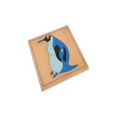 Starlink Newest Children Wooden Educational Toys For Bay Montessori Wood Pengun Puzzle