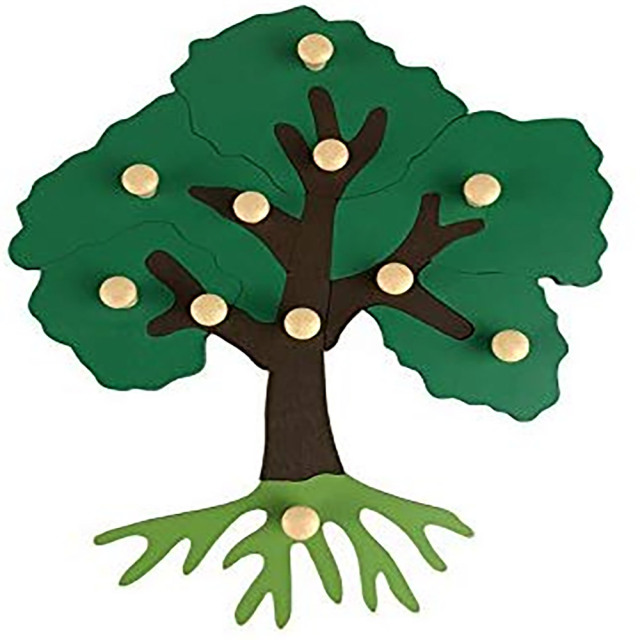 StarLink Wooden Tree Puzzle Preschool Wooden Toys Montessori Puzzle Tree Montessori Jigsaw Toys