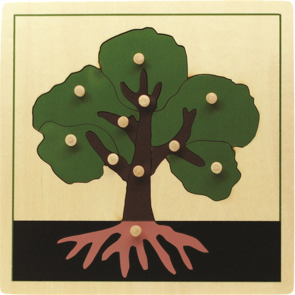 StarLink Wooden Tree Puzzle Preschool Wooden Toys Montessori Puzzle Tree Montessori Jigsaw Toys