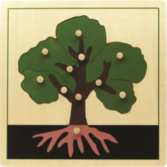 StarLink Wooden Tree Puzzle Preschool Wooden Toys Montessori Puzzle Tree Montessori Jigsaw Toys