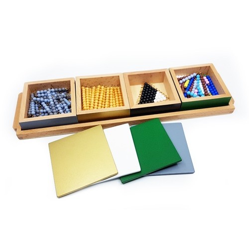 Starlink Hot Selling Wooden Educational Toys Montessori Beads Subtraction Snake Game For Kids