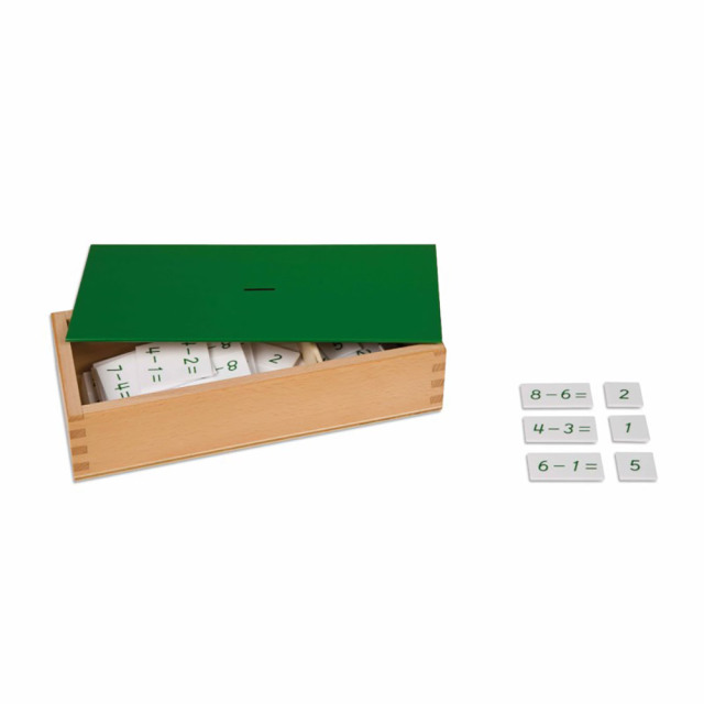 Wooden Montessori Mathemathics Educational Toys Subtraction Equations And Sums Box For Kids