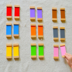 StarLink Educational Preschool Kids Attention Practice Montessori Materials Color Tablets Montessori Color Box