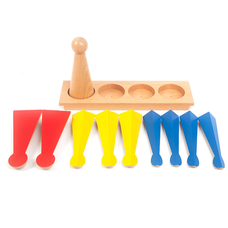 StarLink Montessori Materialsteaching Aids Wooden Educational Toys Large Fraction Skittles