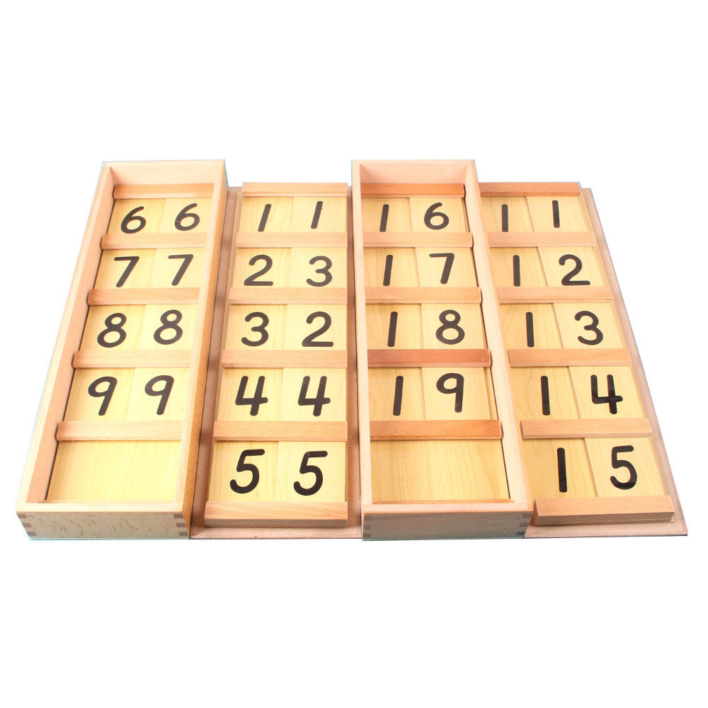 Starlink Wooden Kindergarten Education Toys Montessori Teen Board And Ten Board