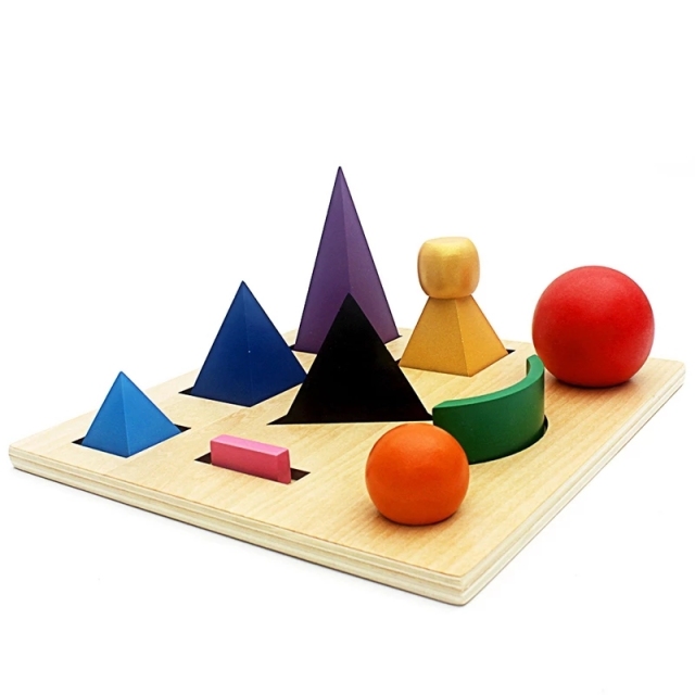 Starlink Montessori Language Learning Tool For Solid Wooden Grammar Symbols With Tray