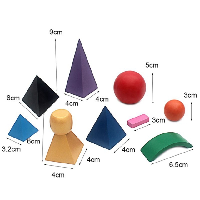 Starlink Kids Montessori Material Teaching Aids Solid Grammar Symbols Kids Learning Toys