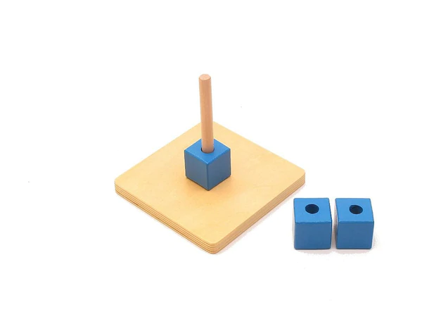 Montessori Toys For 2 Year Olds Juguetes Montessori Toys Infant Wooden Dowel Cubes On Vertical
