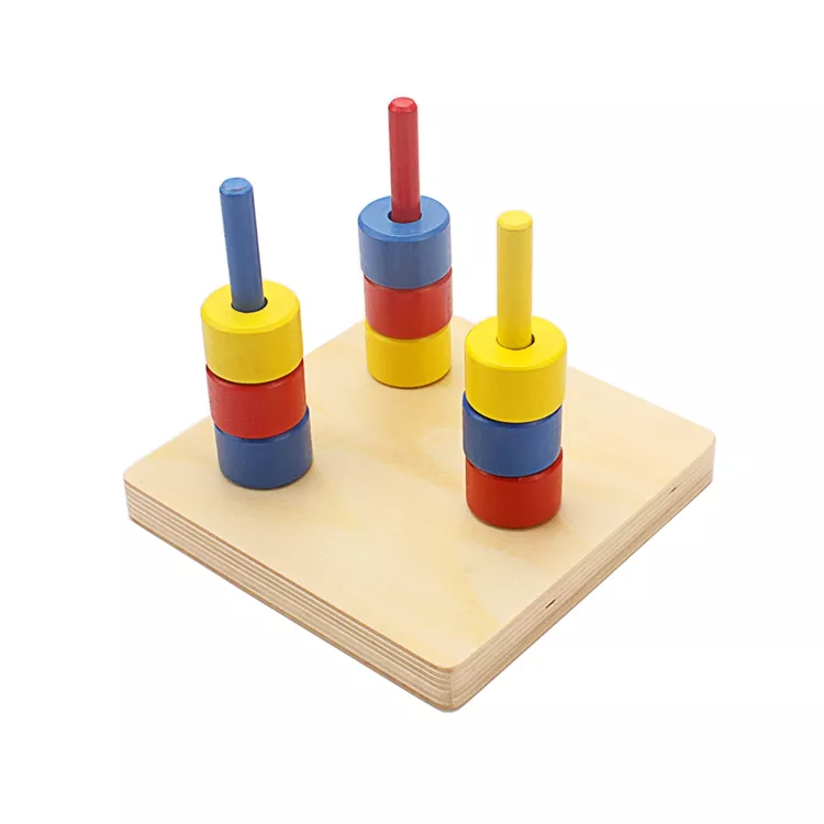 Montessori Toys For 2 Year Olds Juguetes Montessori Toys Infant Wooden Dowel Cubes On Vertical