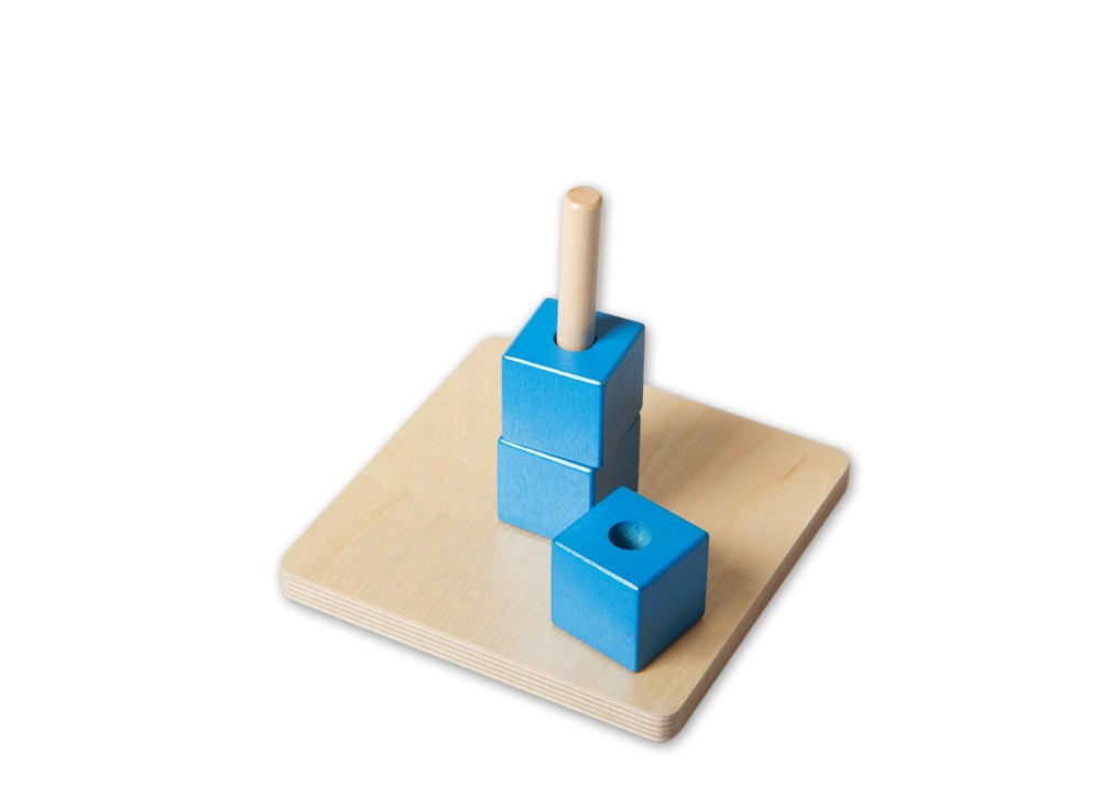 Montessori Toys For 2 Year Olds Juguetes Montessori Toys Infant Wooden Dowel Cubes On Vertical