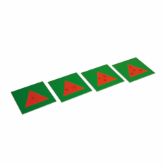 Montessori Metal Insets Kids Math Montessori Toys Metal Triangles