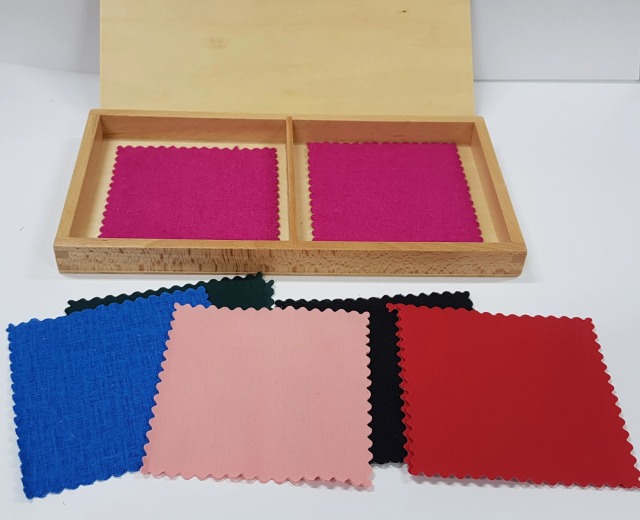 StarLink Baby Educational Wooden Montessori Materials Toys Sensory Training Fabric Box