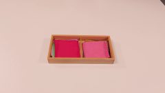 Montessori Fabric Box Wooden Sensorial Materials Kids Tactile Sense Experience Early Childhood Education Toys
