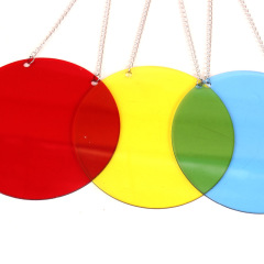 Montessori Teaching Aids Tricolor Disc Group Tricolor Group Early Childhood Teaching Toys montessori jouet en bois