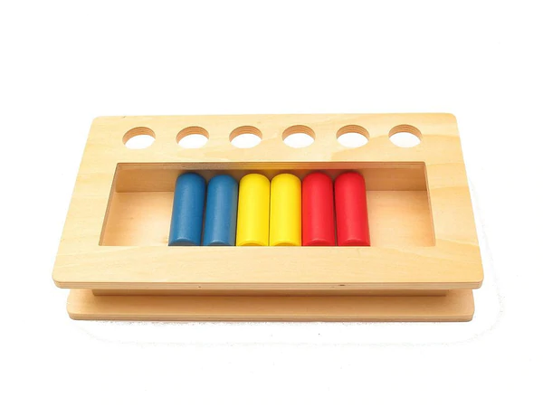 Montessori Material Wooden Toy Montessori Activities For 2 Year Olds Toddler Imbucare Peg Box Children Toy For Kids