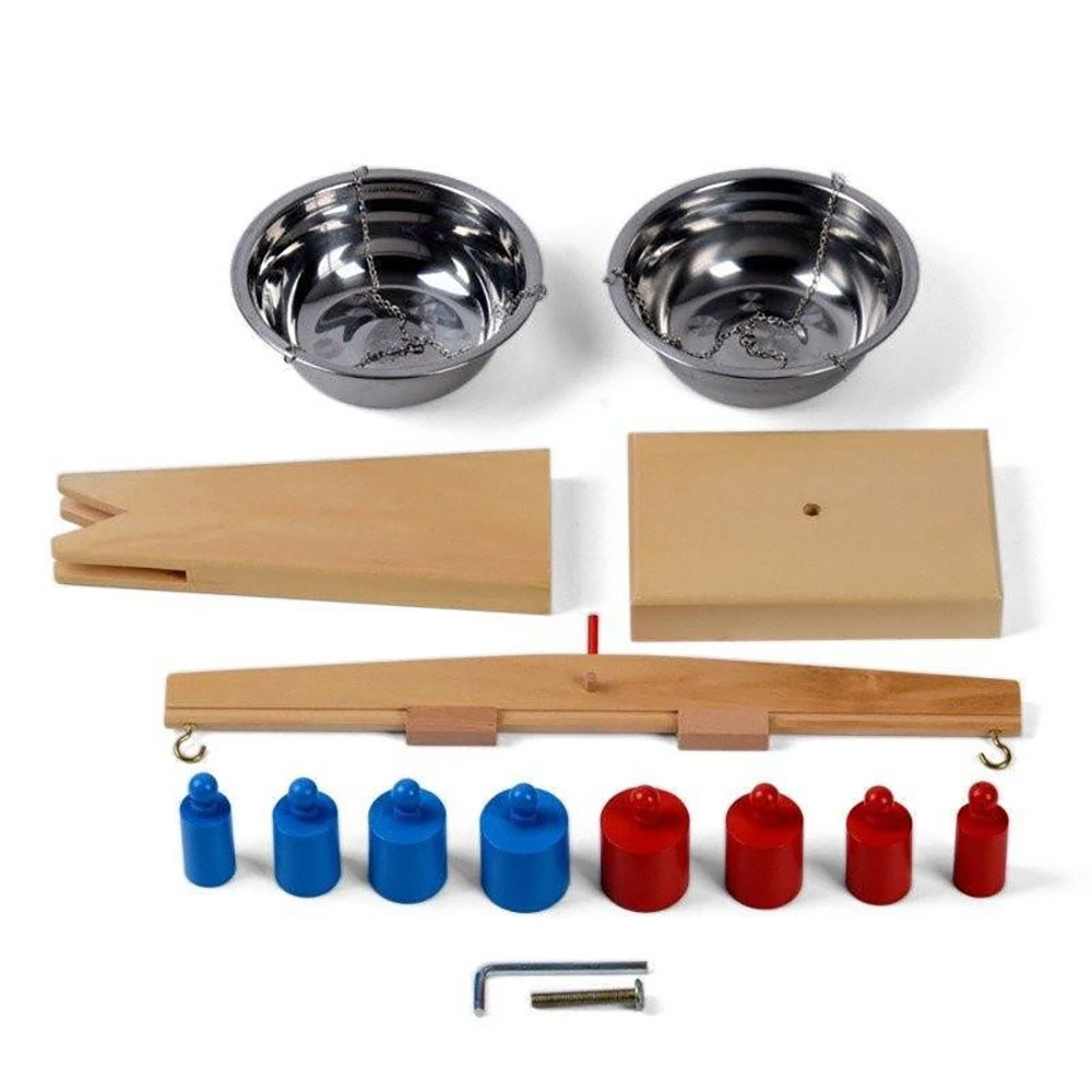 StarLink Wooden Balance Scale Toy For Montessori Kids Math Montessori Educational Toys Scale Montessori