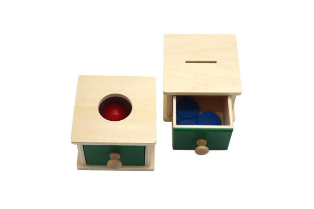 Starlink Wooden Children Montessori Material Culture Educational Toys Infant Coin Box