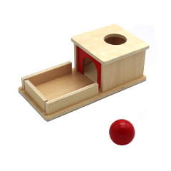 Baby Learning Montessori Educational Wooden Toy Object Permanence Box For Kids Montessori Toys