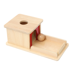 SatrLink Montessori Material Sets Kids Early Teaching Wooden Montessori Toys Montessori Object Permanence Box