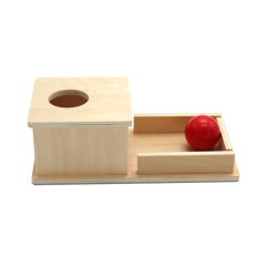 Baby Learning Montessori Educational Wooden Toy Object Permanence Box For Kids Montessori Toys