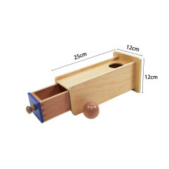 Starlink New Popular Montessori Materials Educational Toys Object Permanence Box With Drawer