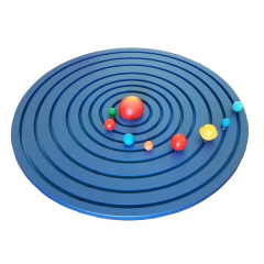 Wooden preschool educational toys Kids Wooden Toys Solar System Montessori Educational Toys New 9 planets