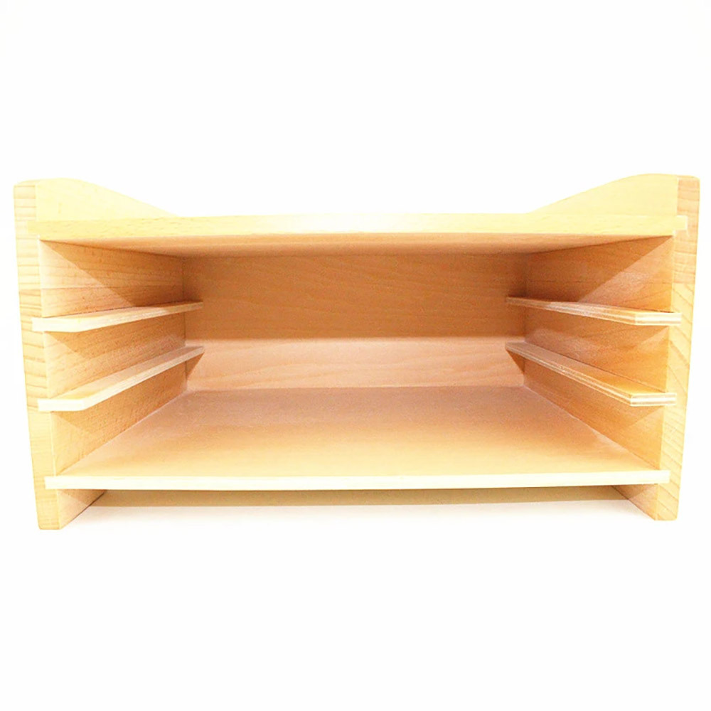 Montessori Toys Wooden Teaching Equipment Botany Puzzle Cabinet For Preschool Kids Toys