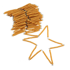 Bead Chains of 100-1000 Montessori Materials Math Toys for Kids Learning Preschool toys