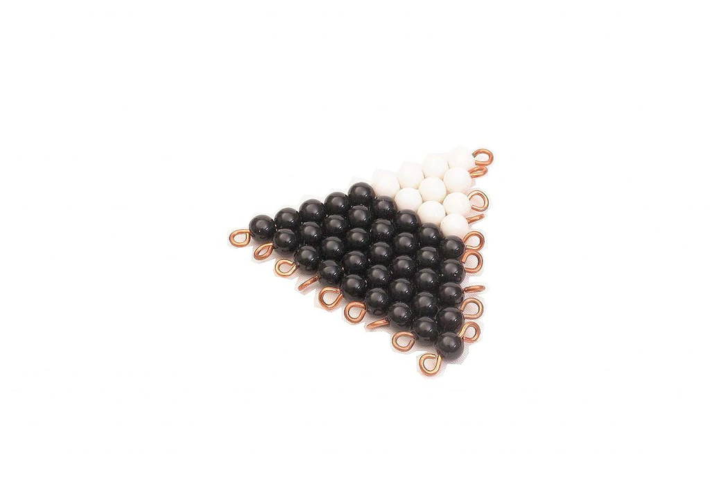 Montessori Black and White Checker Board Beads Math Toys Early Childhood Education Learning Toys