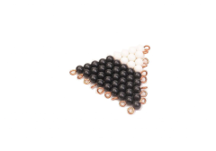 Montessori Black and White Checker Board Beads Math Toys Early Childhood Education Learning Toys