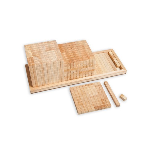 Montessori Wooden Box Professional Montessori Kids Teaching Number Educational Toys Ten Base Math Toys