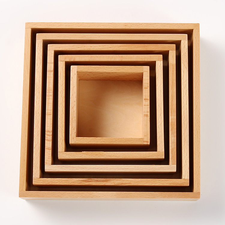 Starlink Baby Early Childhood Montessori Kindergarten Educational Materials Nesting Boxes