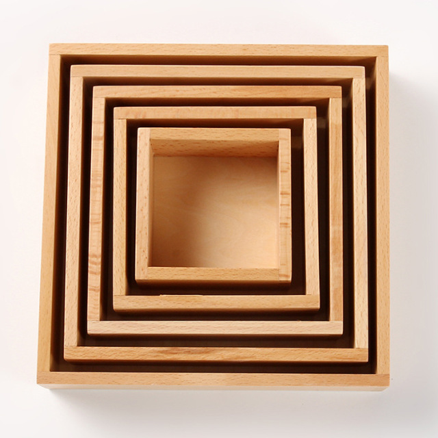 Starlink Baby Early Childhood Montessori Kindergarten Educational Materials Nesting Boxes
