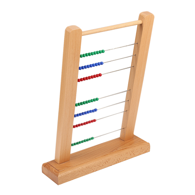 Beechwood Montessori Mathematics Beads Teaching Aids Of Large Bead Frame