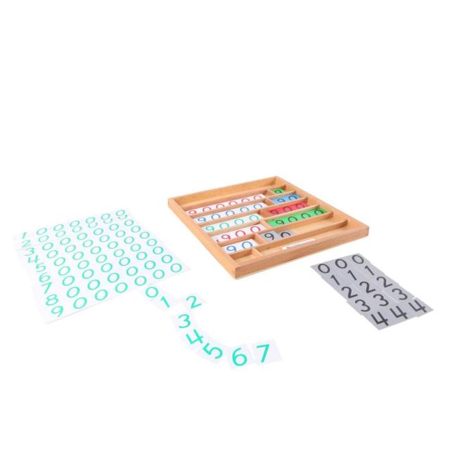 Wholesale Montessori Materials for Preschool Toys Decimal System Mathematics Math Teaching Bank Game