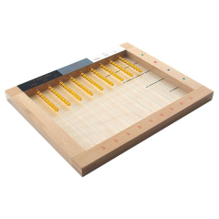 Montessori Math Toys Early Educational Montessori Math Toy Preschool Mathematics Flat Bead Frame toys