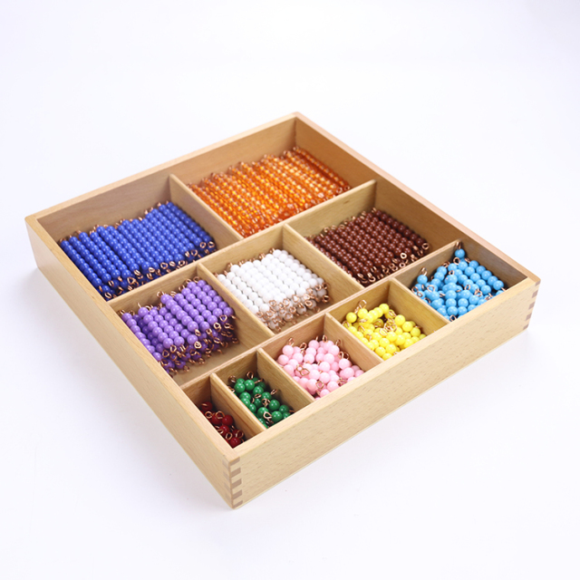 Diy Early Baby Montessori Equipment Aids Tools Multiplication Snake Game