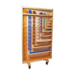 Starlink Wholesale Supplier Wooden Children Montessori Materials Bead Cabinet For Kids