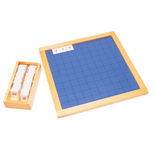 Montessori Mathematics Materials For Preschool Kids Wooden Pythagoras Board Multiplication Learning Toys