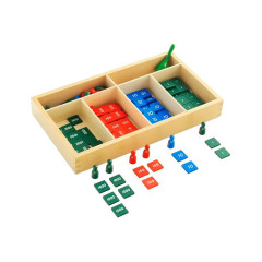 Starlink Customized Children Math Educational Manipulative Toys Montessori Materials Stamp Game