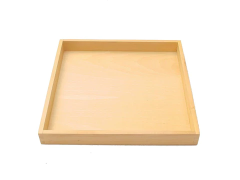 Montessori Wooden tray for 9 thousands cubes Math Games Toys Teaching Aids Montssori Materials