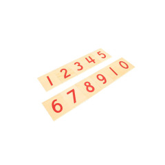 Starlink Montessori Wooden Materials Educational Toys Kids Printed Numerals For Number Rods
