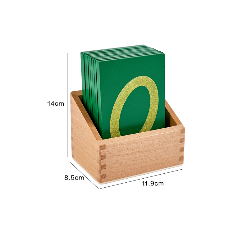 Starlink Baby Montessori Interesting Teaching Aids Numbers Toy Sandpaper Numbers With Box