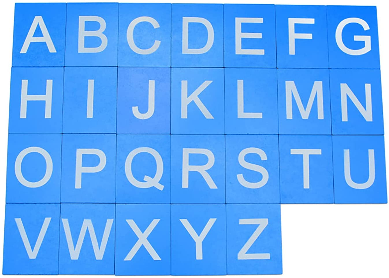 Baby Toy Montessori Material Red And Blue Sand Alphabet Board Letters Early Education Toys