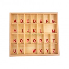 StarLink Montessori Handmade Toys Wooden Alphabet Letters Wooden International Print Movable Alphabet